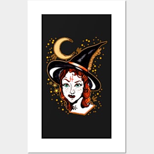 skeptical witch Posters and Art